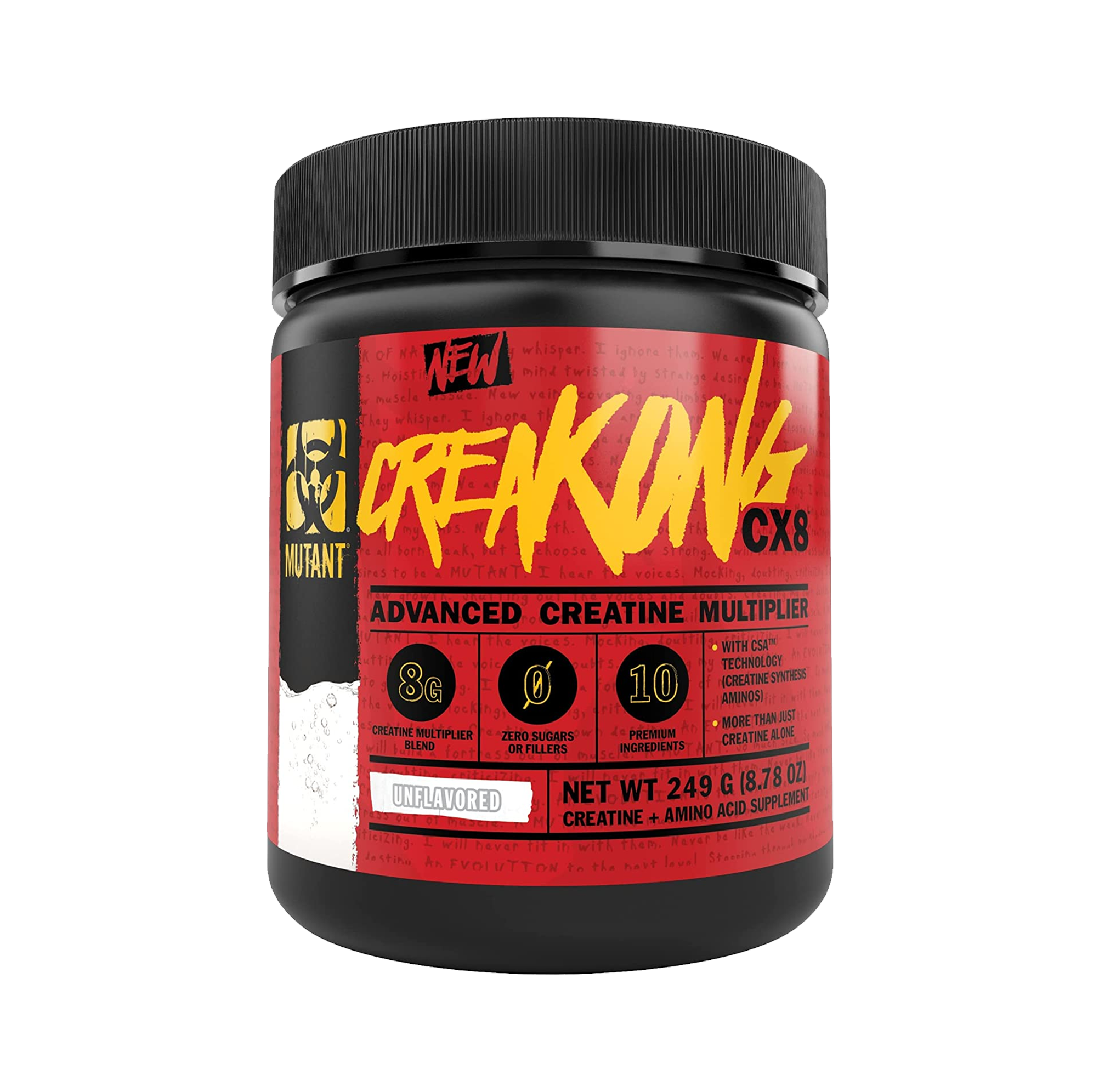 MUTANT CREATINA CREAKONG CX8 +BCAA