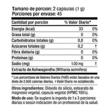 Enerlife Ashwagandha 1000 mg 90 cápsulas - imagen 2