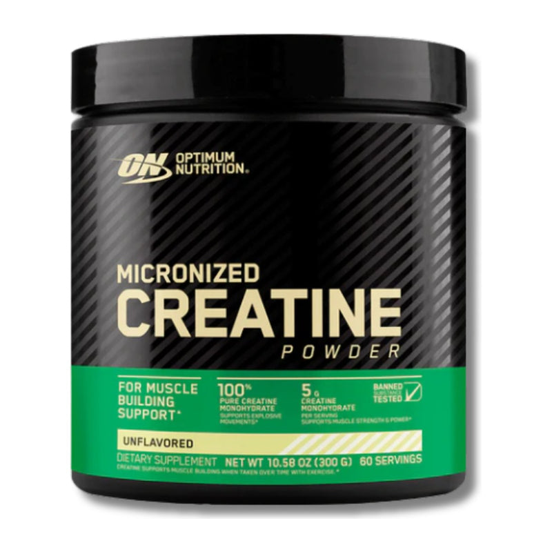 Optimum Nutrition Creatina Micronizada en Polvo 300 g Sin Sabor