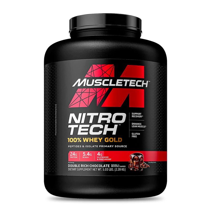 MUSCLETECH NITROTECH 100% WHEYGOLD 5 LBS