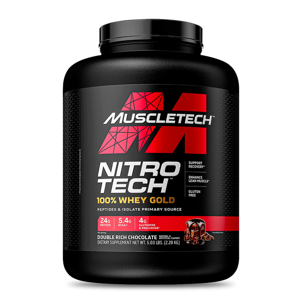 MUSCLETECH NITROTECH 100% WHEYGOLD 5 LBS