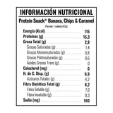 Your Goal Protein Snack Banana Chips & Caramel 42 g pack 5 unidades - imagen 2
