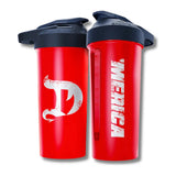 Dragon Pharma Shaker con Rejilla Mezcladora Rojo 700 ml