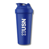 Shaker USN con rejilla mezcladora Azul 700 ml