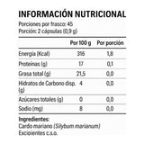 Enerlife Silimarina Cardo Mariano 450 mg 90 cápsulas - imagen 2