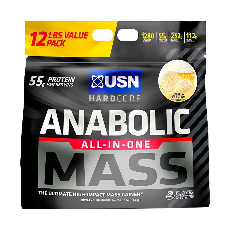 USN ANABOLIC MASS GANADOR DE MASA 12 LB