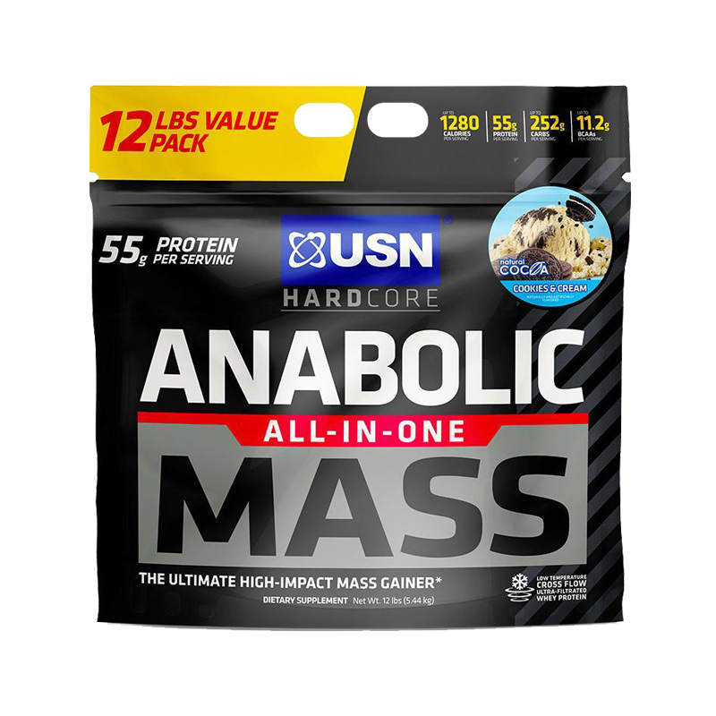 USN ANABOLIC MASS GANADOR DE MASA 12 LB