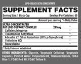 NUTREX LIPO-6 BLACK UC QUEMADOR DE GRASA 60 CAPSULAS