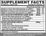 NUTREX LIPO-6 BLACK KETO QUEMADOR DE GRASA CETOGENICO 60 CÁPS