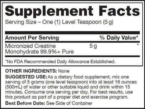 ULTIMATE NUTRITION CREATINA MONOHIDRATO 60 SERVICIOS